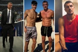 57岁马尔蒂尼依然保持绝佳身材，米体：长期坚持锻炼并注重饮食