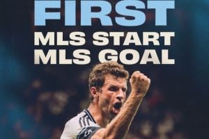 温哥华白浪晒穆勒海报：第一次大联盟首发就进球，这才只是开始！